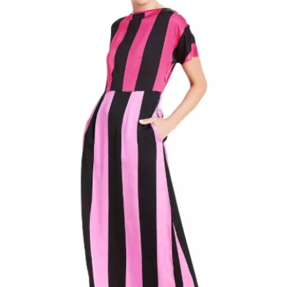 Mixed Stripe Dress Christopher John Roberts - Picture 1 of 1